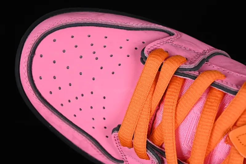 All Categories Nk SB Dunk Series Nk SB Dunk Low Low-top sneakers J version The Powerpuff Girls x Nk SB Dunk Low Powerpuff Girls joint model Low-top casual sneakers FD2631-600